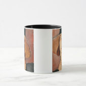 Mug Portrait de Jeanne Hebuterne dans un grand (Centre)