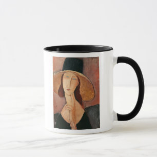 Mug Portrait de Jeanne Hebuterne dans un grand
