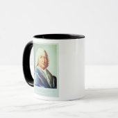 Mug Portrait de Johann Sebastian Bach (Devant gauche)