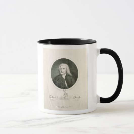 Mug Portrait de Johann Sebastian Bach (Droite)
