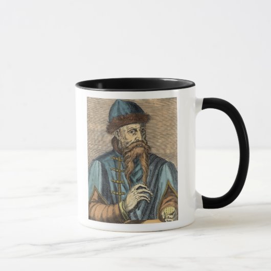 Mug Portrait de Johannes Gutenberg 2 (Droite)