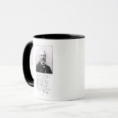 Mug Portrait de Jules Verne (Devant gauche)
