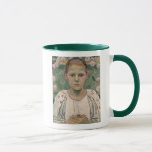 Mug Portrait de Kathe von Bach dans le jardin