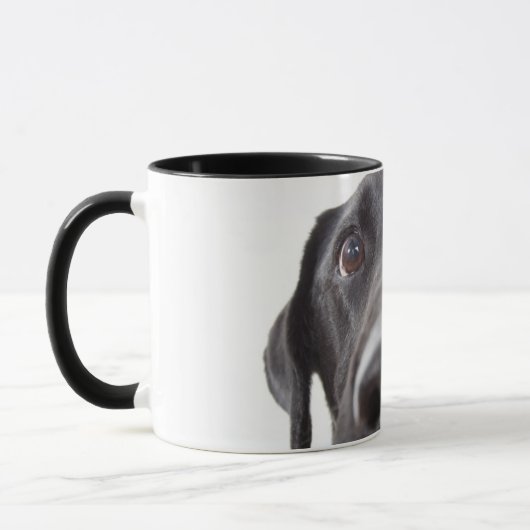 Mug Portrait de la collection Black Labrador (Gauche)