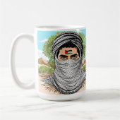 Mug Portrait de la Liberté palestinienne (Gauche)