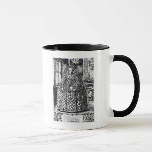 Mug Portrait de la Reine Elizabeth I (Droite)