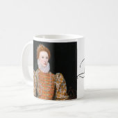 Mug Portrait de la reine Elizabeth I d'Angleterre (Devant gauche)