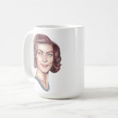 Mug Portrait de Lauren Bacall (Devant gauche)
