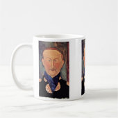 Mug Portrait de Léon Bakst par Modigliani Amedeo (Gauche)