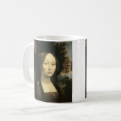 Mug Portrait de Léonard de Vinci de Ginevra Benci (Devant gauche)