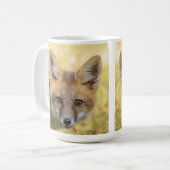 Mug Portrait de Little Cutie Fox (Devant gauche)