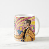Mug Portrait de M. Félix Fénéon en 1890 par Paul Signa (Devant droit)
