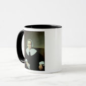 Mug Portrait de Madame avec intellectuel et des (Devant gauche)