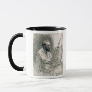 Mug Portrait de Manet   d'Edouard Manet à son chevale