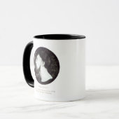 Mug Portrait de médaillon (Devant gauche)