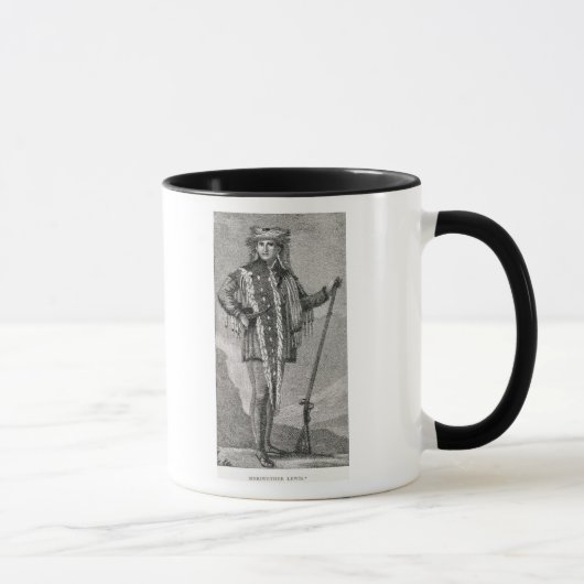 Mug Portrait de Meriwether Lewis gravé (Droite)