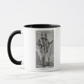Mug Portrait de Meriwether Lewis gravé (Gauche)