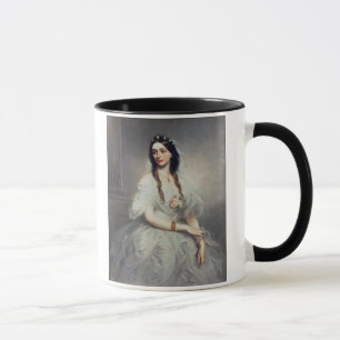 Mug Portrait de Mme C.W.Stoughton (d.1907), Trois-quar