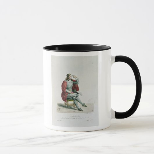 Mug Portrait de Moliere dans le rôle d'Arnolfe (Droite)