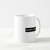 Mug Portrait de motivation positive (Devant droit)