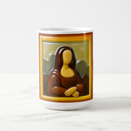 Mug Portrait de musée fantaisiste (Centre)