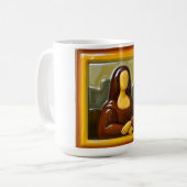 Mug Portrait de musée fantaisiste (Devant gauche)