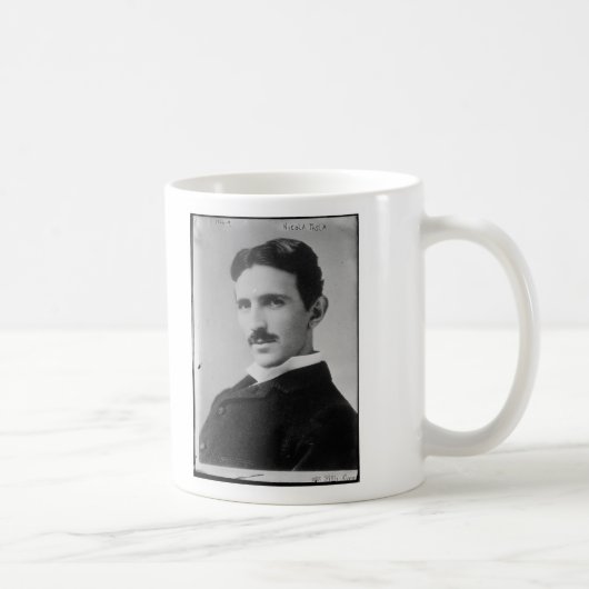 Mug Portrait de Nikola Tesla (Droite)