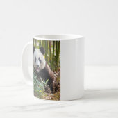 Mug Portrait de panda souriant (Devant gauche)