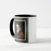 Mug Portrait de pape Pius V (1504-72) (huile sur la (Devant gauche)