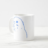 Mug Portrait de perruche d'Aqua (Devant gauche)
