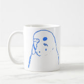 Mug Portrait de perruche d'Aqua (Gauche)