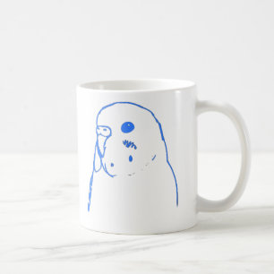 Mug Portrait de perruche d'Aqua