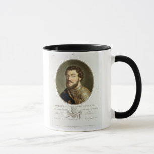 Mug Portrait de Philip II, appelé Augustus, roi de