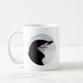 Mug Portrait de pingouin de jugulaire (Gauche)