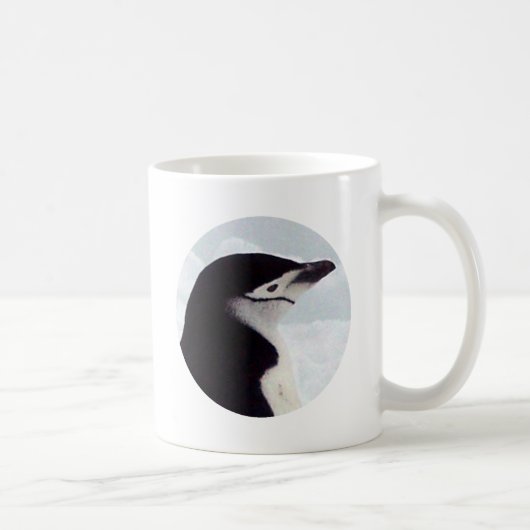 Mug Portrait de pingouin de jugulaire (Droite)