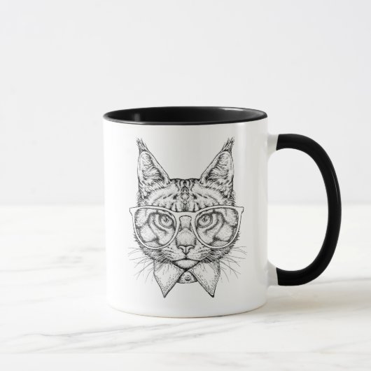 Mug Portrait de ragondin du Maine (Droite)