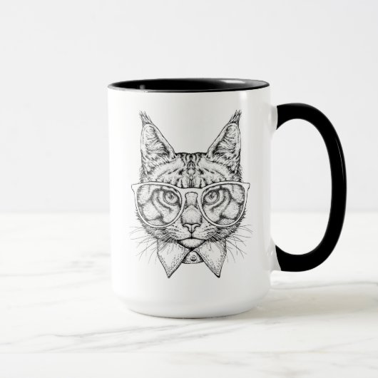 Mug Portrait de ragondin du Maine (Droite)