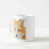 Mug Portrait de renard roux (Devant gauche)