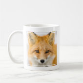 Mug Portrait de renard roux (Gauche)