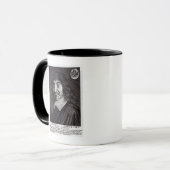 Mug Portrait de Rene Descartes (Devant gauche)