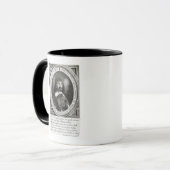Mug Portrait de Rene Descartes, 1644 (Devant gauche)