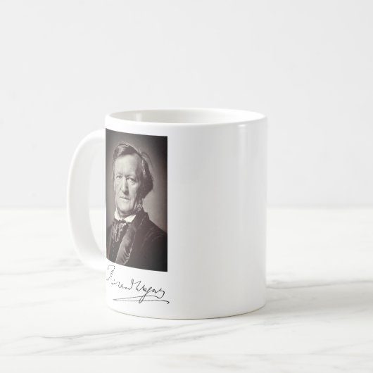 Mug Portrait de Richard Wagner (Devant gauche)