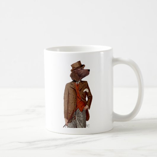 Mug Portrait de Rider Red Setter (Droite)