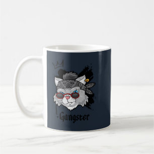 Mug Portrait de rue Gangster Cat