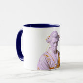 Mug Portrait de Samouraï Japonais (Devant gauche)