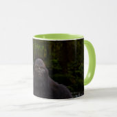 MUG PORTRAIT DE SASQUATCH BIGFOOT (Devant droit)