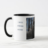 MUG PORTRAIT DE SASQUATCH BIGFOOT (Gauche)