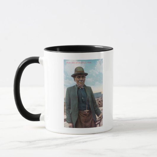 Mug Portrait de Siwash Chef de Fort Wrangle (Gauche)
