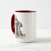 Mug Portrait de St Bernard de Clairvaux (Devant gauche)