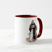 Mug Portrait de St Bernard de Clairvaux (Devant droit)